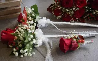 Svatební floristika - P1010549
