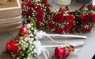 Svatební floristika - P1010550