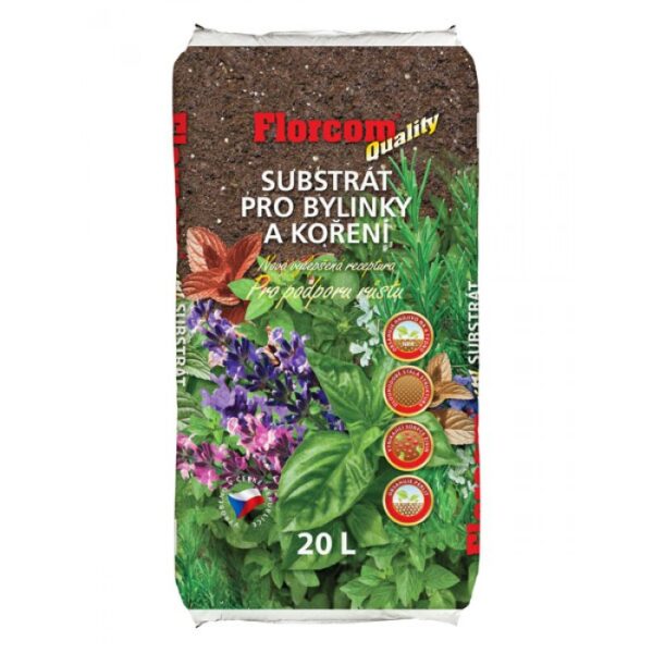 Substrát  pro bylinky a koření QUALITY 20L