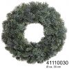 Zelený věnec bez dekorace - jedle Nobilis - 50 cm