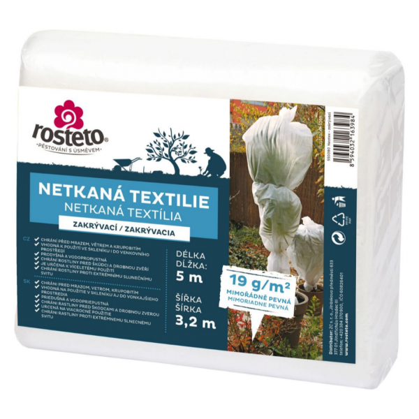 Netkaná textilie bílá Rosteto - Obrazky 10801080 9