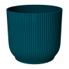 Květináč Vibes Fold - deep blue - Ø14 cm