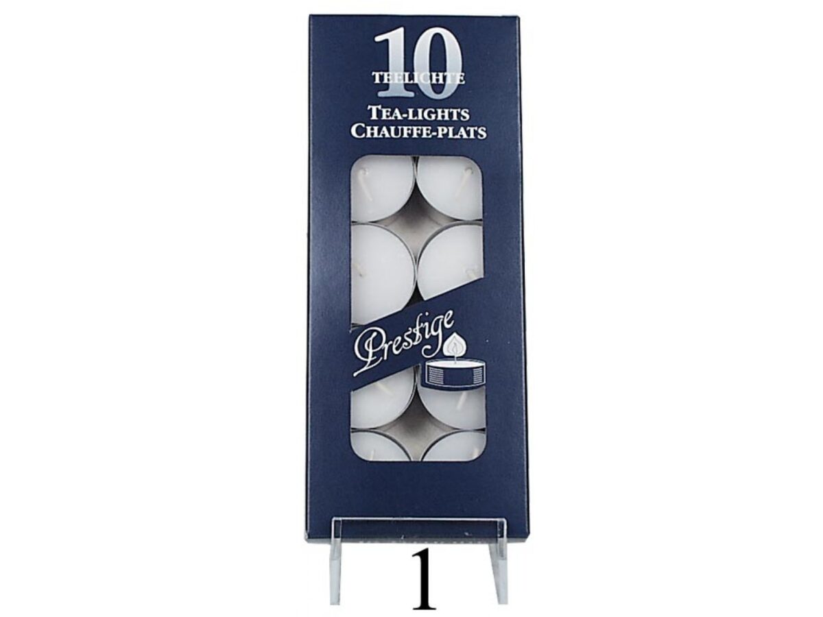 SVÍČKA Čajové 10ks 4 hod. RAL svíčky krabička - Image 1