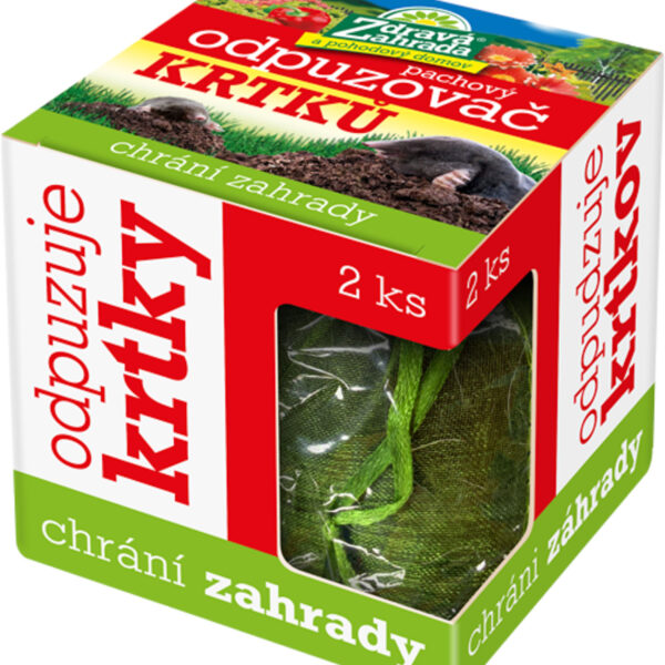 Zdravá zahrada - Pachový odpuzovač krtků (2ks)