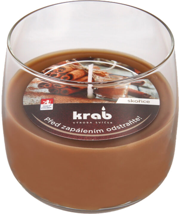 Svíčka sklo - aroma skořice 125 g - 159468af facb 407c 8735 0636c9e6a67c