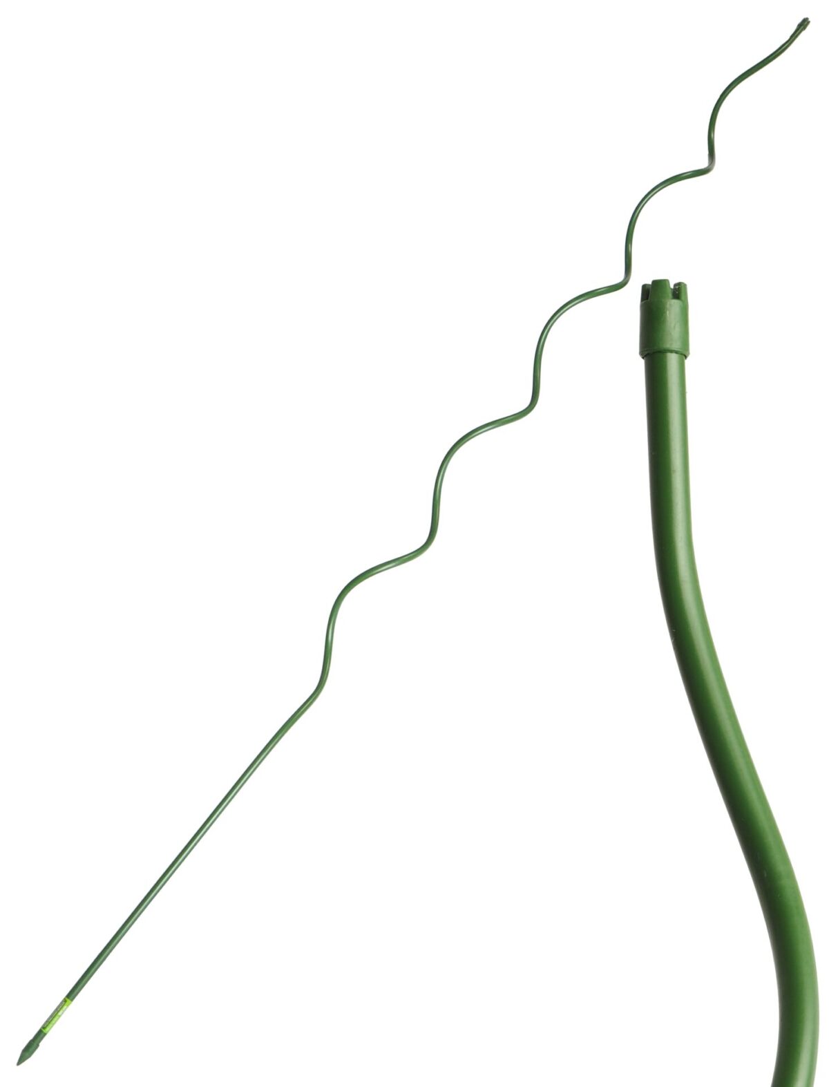 Tyč kovová spirála poplastovaná dutá 210 cm tl. 11 mm - Image 1