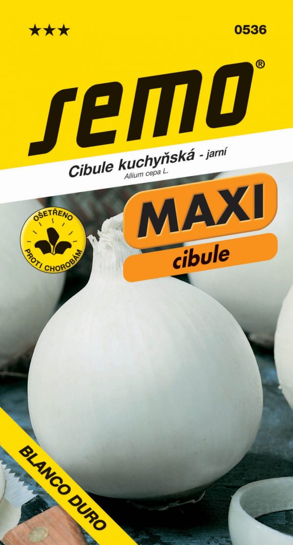 Cibule SouthPort White Globe - jarní, bílá 1g - série MAXI - 1c819b13 3616 4208 8a96 afdf5bdddd41