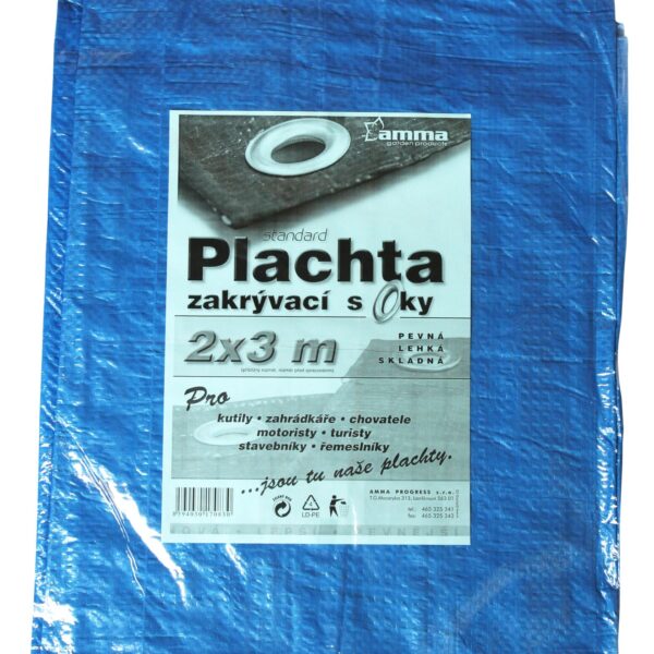 Plachta kašírovaná nepromokavá 70g/m2 - 2x3 m