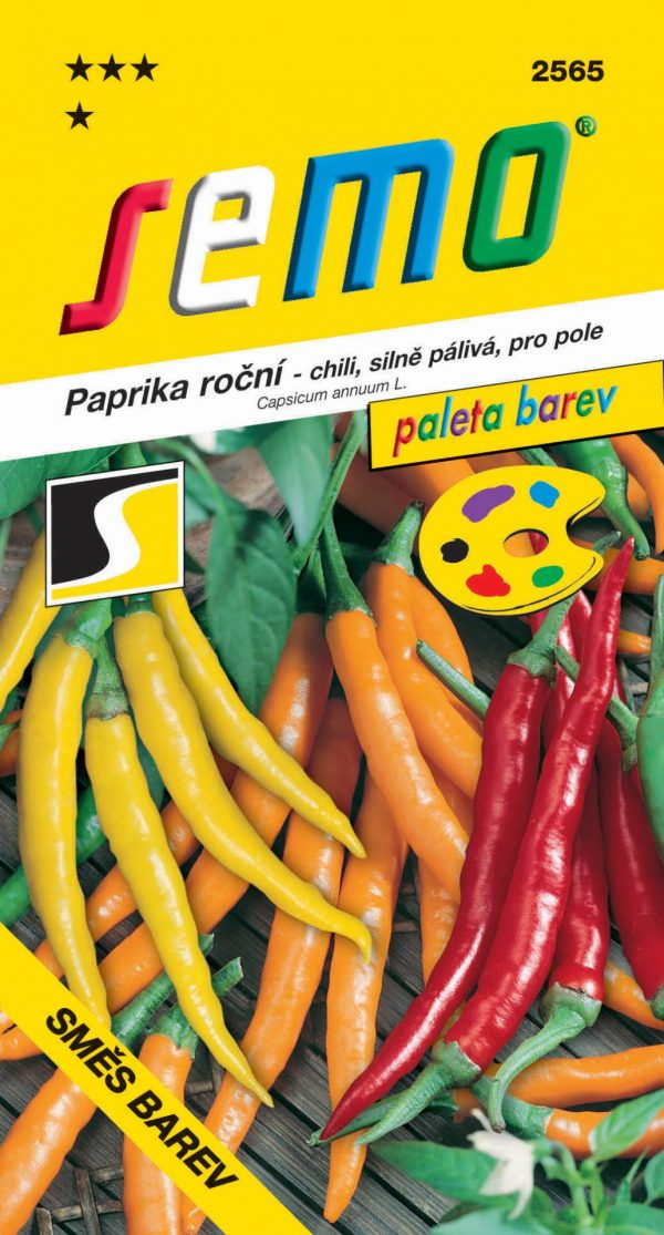 Paprika směs barev chili - zel. pálivá 0,4g - série PALETA - 2ebbb46b 6d16 4c2f b552 7e59b907c35c