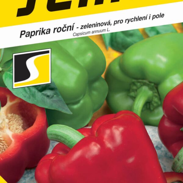 Paprika zel. sladká F1 - Saskia F1 rychl,pole 15s