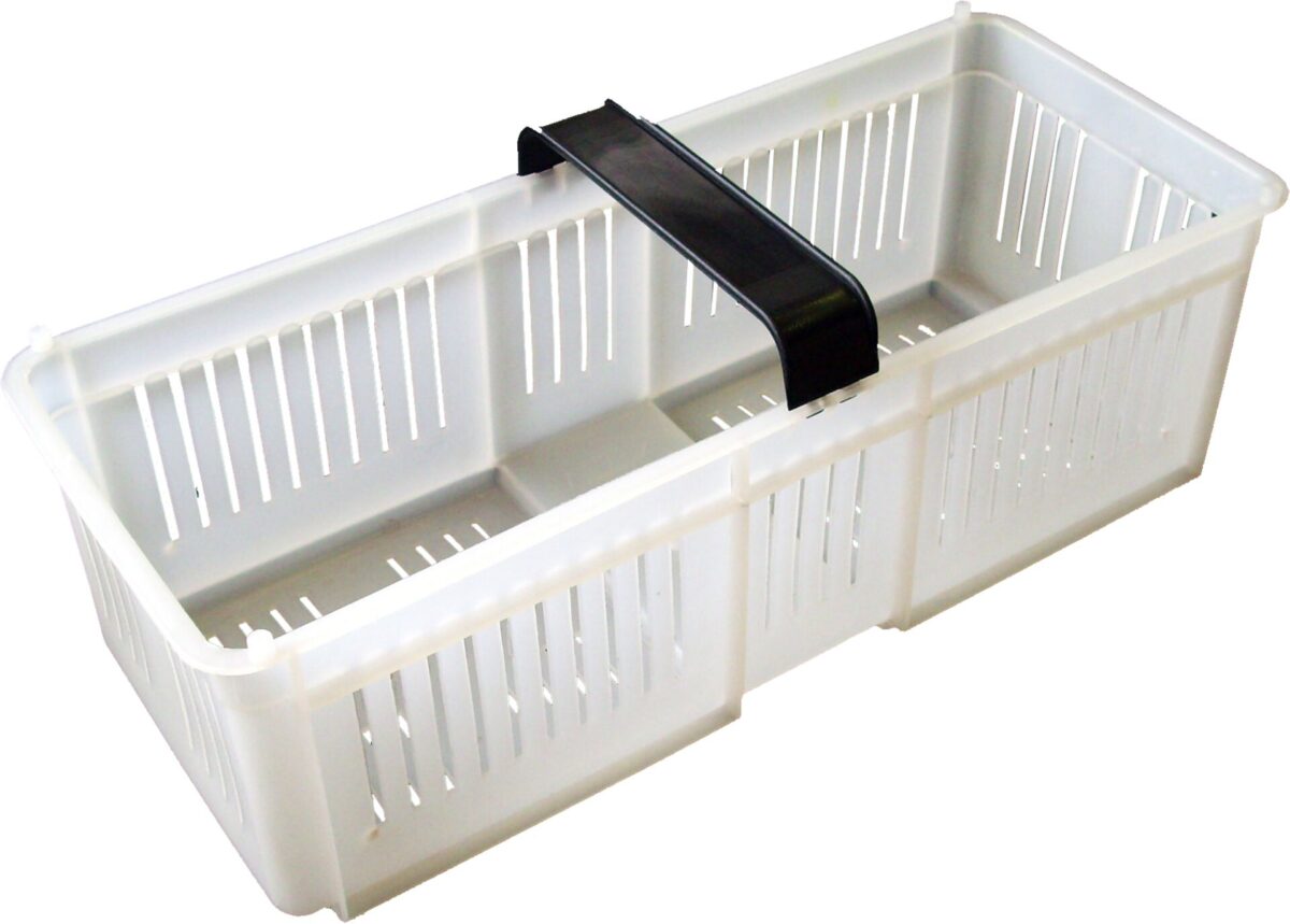 Košík na drobné plody a jahody 38x16x15 cm (děrované dno) - Image 1