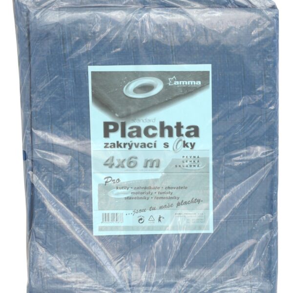 Plachta kašírovaná nepromokavá 70g/m2 - 4x6 m