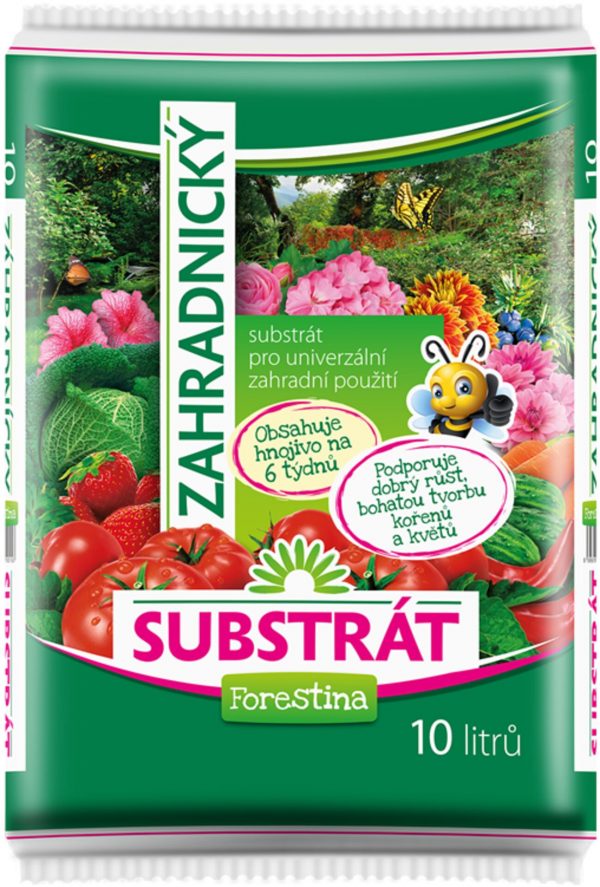 Substrát FORESTINA STANDARD - Zahradnický 10 l - 45ce45c6 0593 4fb9 b721 a9d7dadf075e