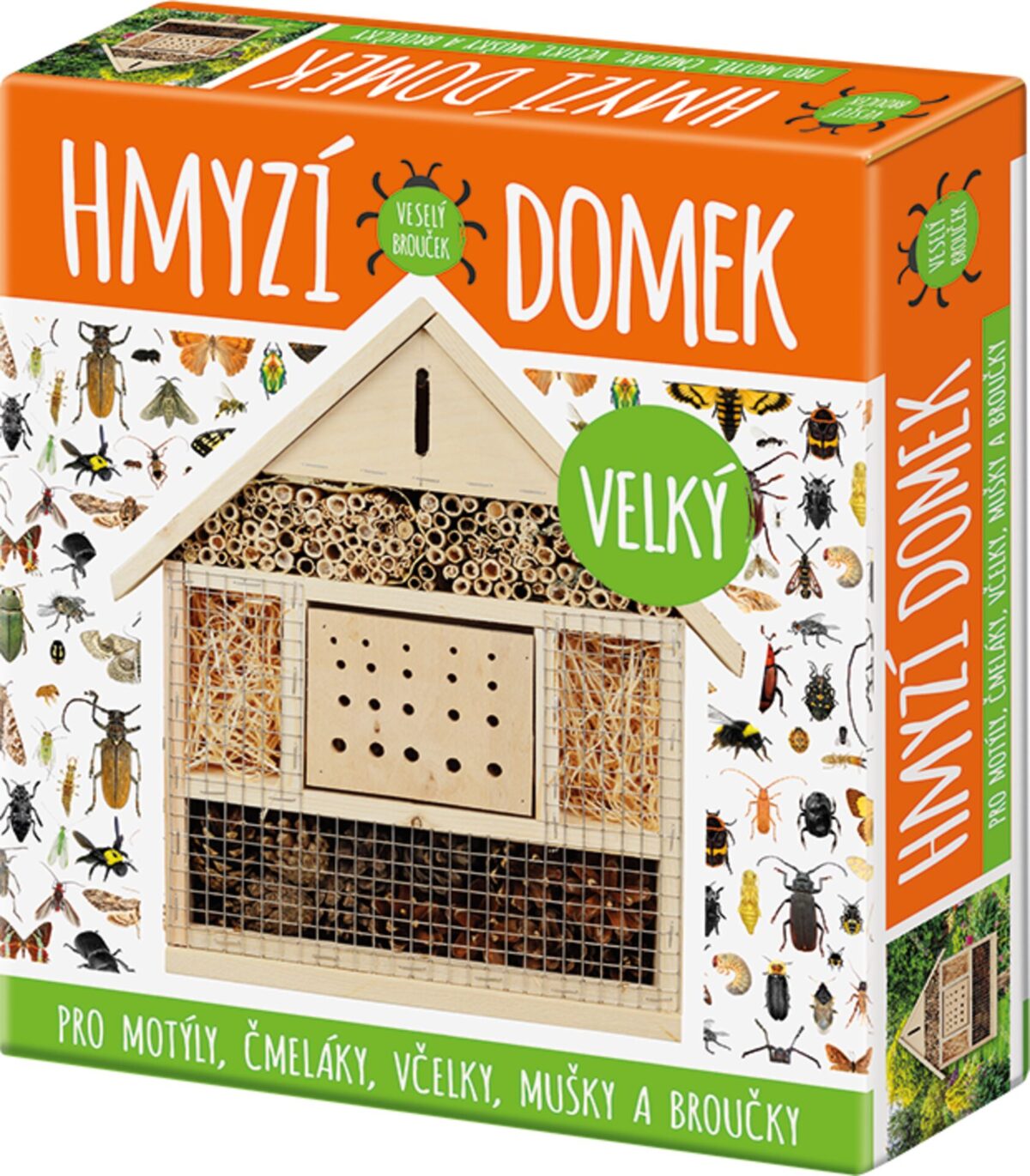 Veselý brouček  - Hmyzí domek velký (kombinovatelný) - Image 1