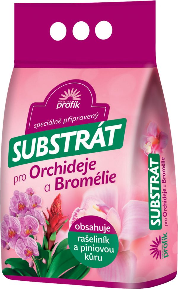Substrát FORESTINA PROFÍK - Orchideje a bromélie 5 l VĚTŠÍ BALENÍ - 5d9da42a 8b45 4f79 b5ae 68eada42dcad