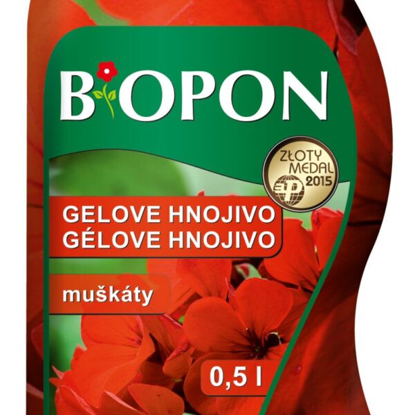 Bopon gelový - muškáty 500 ml BROS