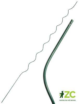 Tyč kovová spirála komaxit 180 cm tl. 7,5 mm