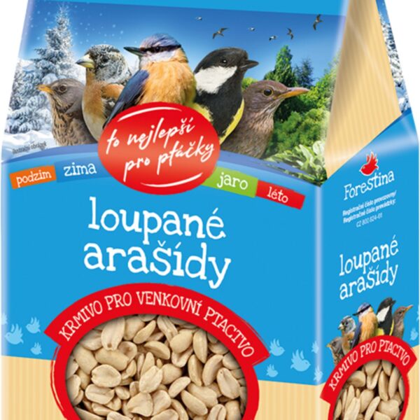Arašídy loupané pro venkovní ptactvo 500 g