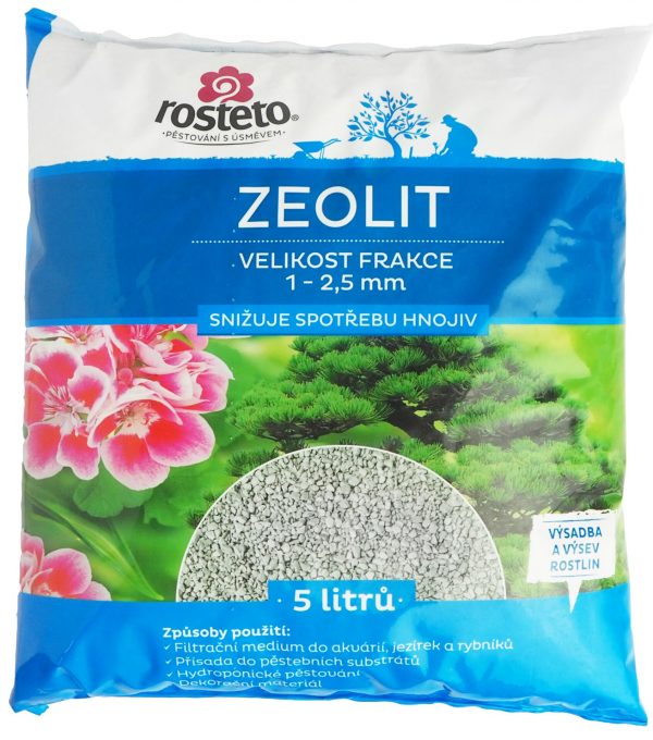Zeolit ROSTETO - 5 l ( 1-2,5 mm ) - 81cf230a b814 4902 a5e3 239711ff5ef4