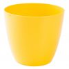 Obal ELLA - lesklá žlutá - Ø13 cm