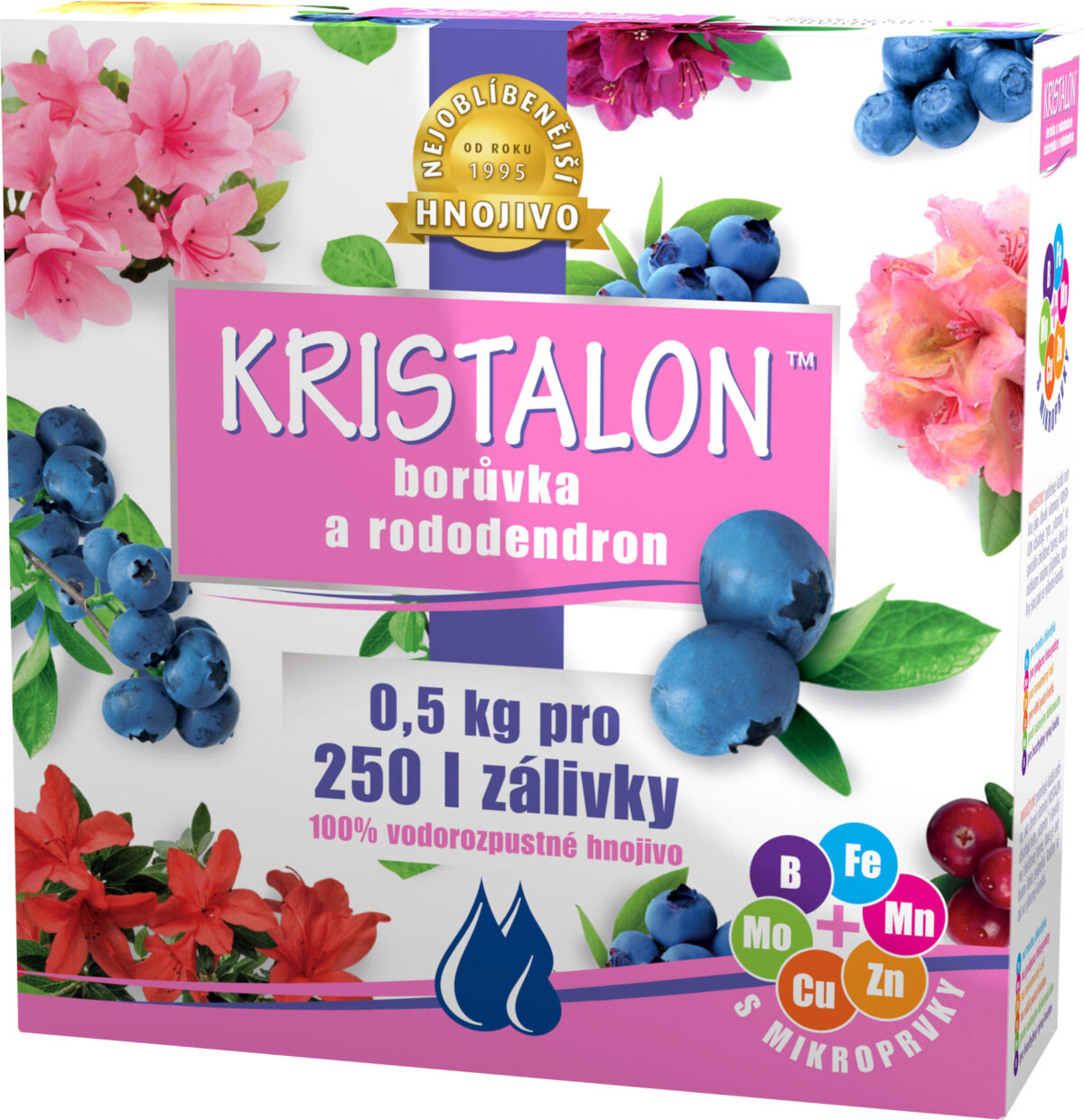 Kristalon - Borůvky a rododendrony 0,5 kg - Image 1