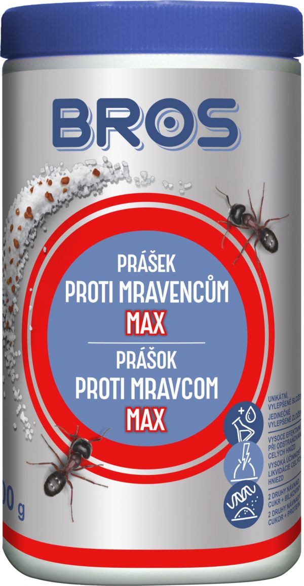 BROS - prášek proti mravencům MAX 100 g MODRÉ VÍČKO - b57a4e21 b9b6 4152 8ab0 f33688469381