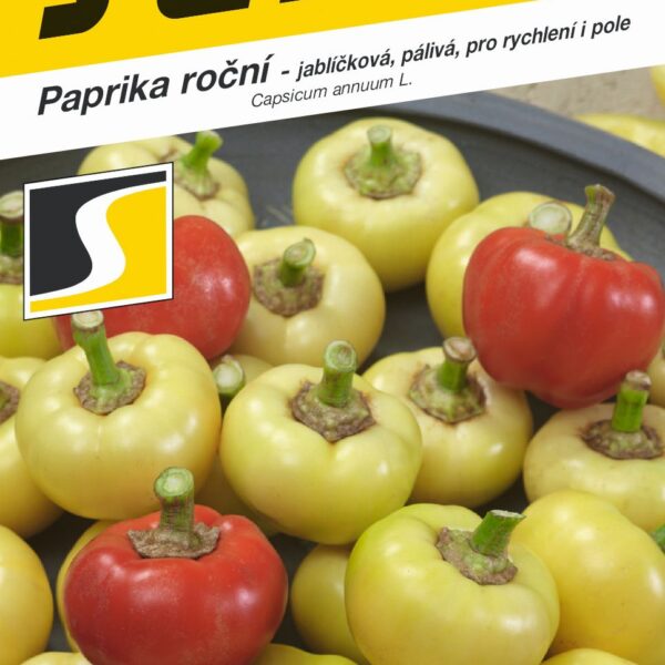 Paprika zel. pálivá F1 - Pálinda F1 jablíčková 15s  /SHU 2 500/