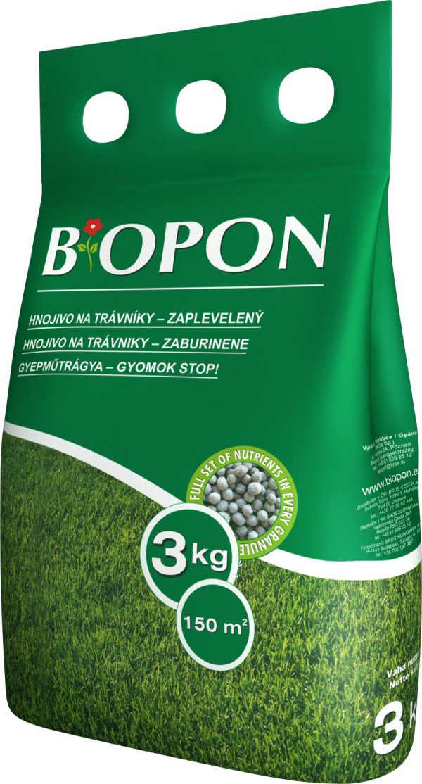 Bopon - hnojivo na trávníky - zaplevelený 3 kg BROS - c0dbaed3 b50a 4850 8a3b 5168e60d9ce9