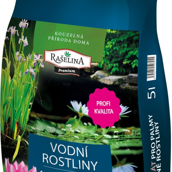 Substrát - Vodní rostliny 5 l Raš.