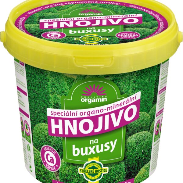 Hnojivo na buxusy - 1,4 kg kbelík