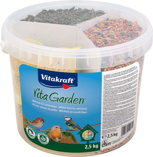 Směs pro venkovní ptactvo Mix-pack kbelík - 2,5 kg Vita Garden - d0a5634d 41c3 4905 bf1e 675d7e038e29