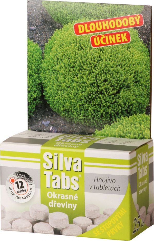 SilvaTabs - tablety na okrasné dřeviny 25 ks - d350603a 9aa5 4370 bb52 c7610ddd851e