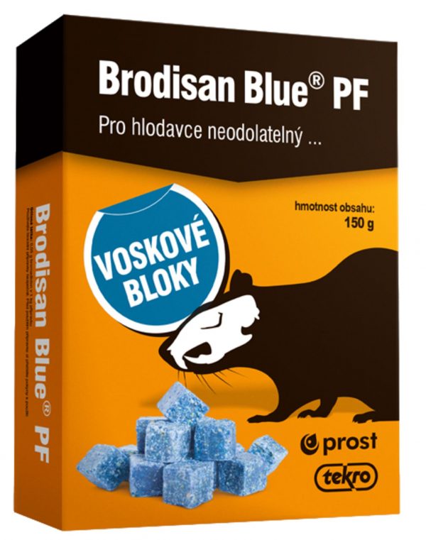 Brodisan Blue PF® - 150 g voskové bloky KRABIČKA - e203623f c924 4945 b6f2 40cecaefb829