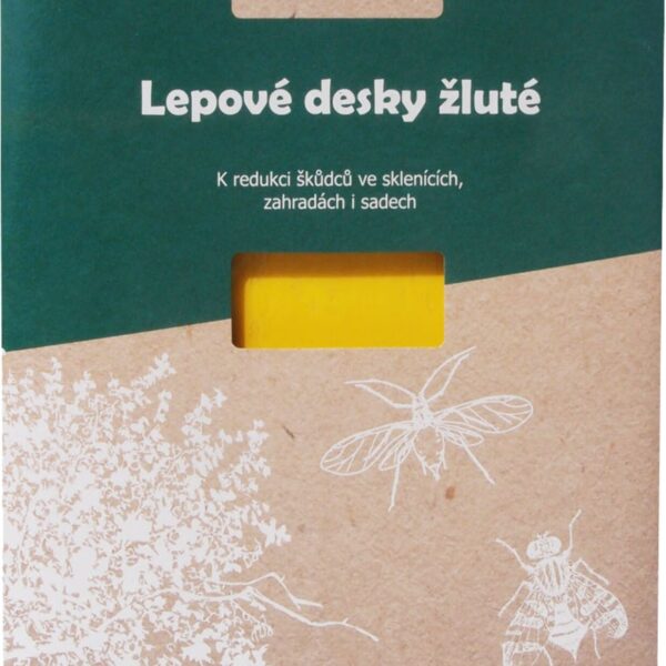 Desky Biocont žluté - skleník 5 ks