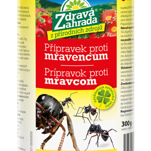 Zdravá zahrada - Přípravek proti mravencům 300 g