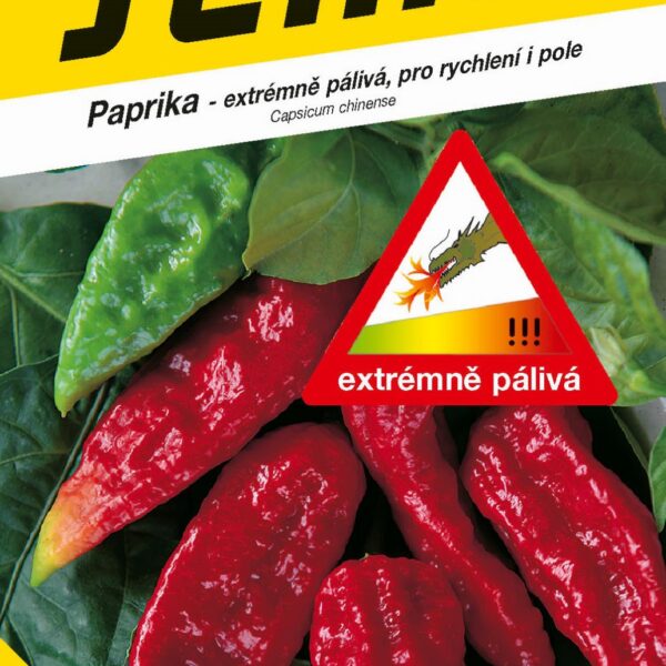 Paprika zel. pálivá - Naga Morich 15s  /SHU 1 050 000/