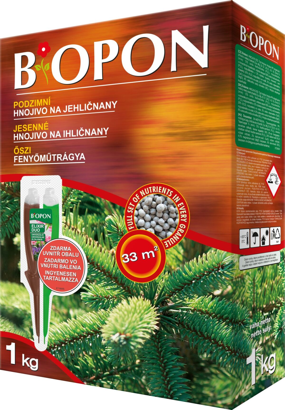 Bopon Podzimní - jehličnany 1 kg BROS - Image 1