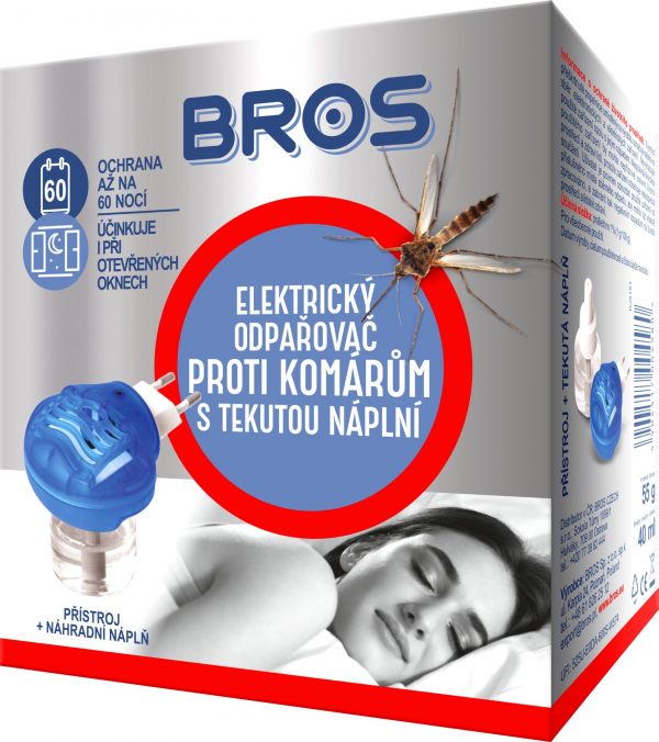 BROS - elektrický odpařovač proti komárům s tekutou náplní 40 ml (60 nocí) - f99feecc b72f 45f5 bbfc a7cf22be8af4