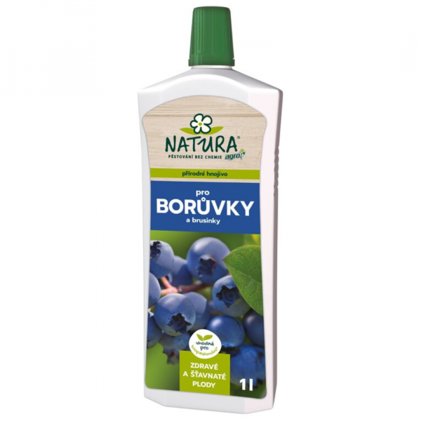 Přírodní hnojivo na borůvky a brusinky 1 l - Natura boruvky kapalne
