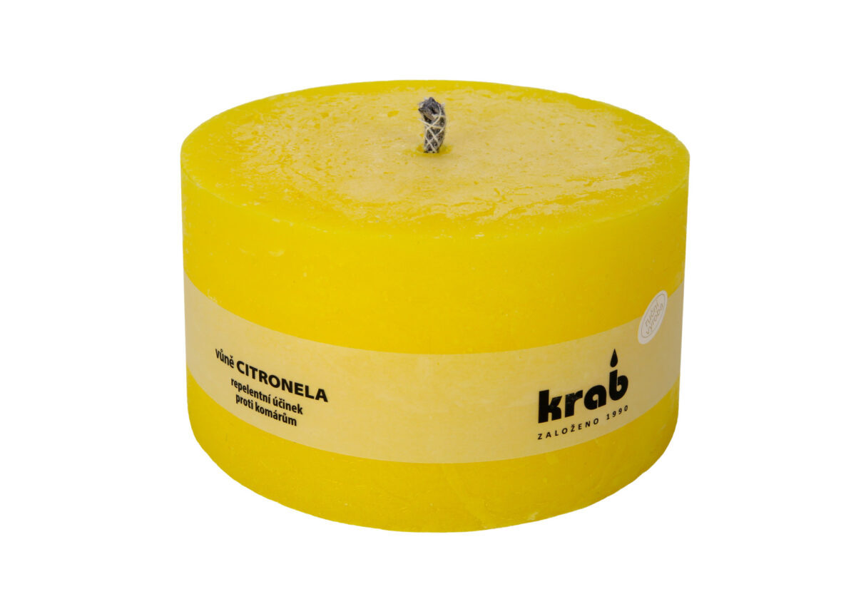 Svíčka repelentní Citronela - žlutá 1000 g - Image 1