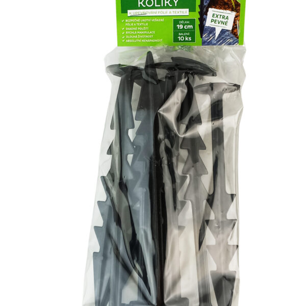 Kolík k upěvňování folií Rosteto - stromeček 19 cm (sada 10 ks)