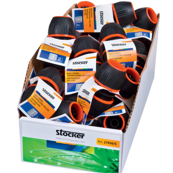 Spojka hadic 1/2" 5/8" 3/4" DeLuxe Stocker