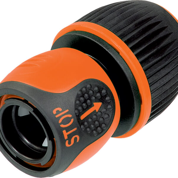 Rychlospojka DeLuxe 1/2" 5/8" 3/4" s funkcí stop Stocker