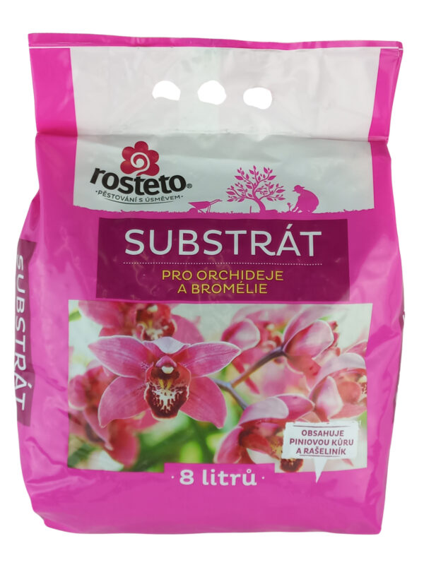 Substrát - Orchideje a bromélie Rosteto - 8 l - c376fb13 edf6 4d25 b991 f2db725b4bc6
