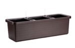 Truhlík samozavlažovací Berberis Trio - čokoládový 117 cm - Image 3