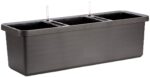 Truhlík samozavlažovací Berberis Trio - antracit 117 cm - Image 3