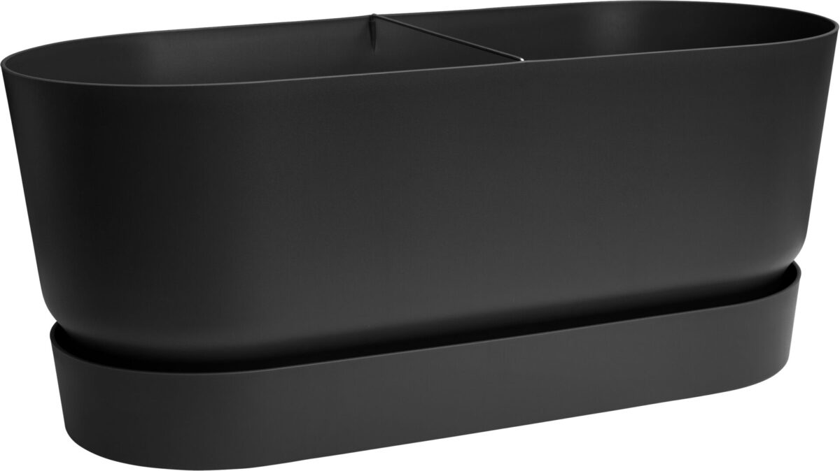 Truhlík Greenville Terrace - living black 80 cm - Image 3