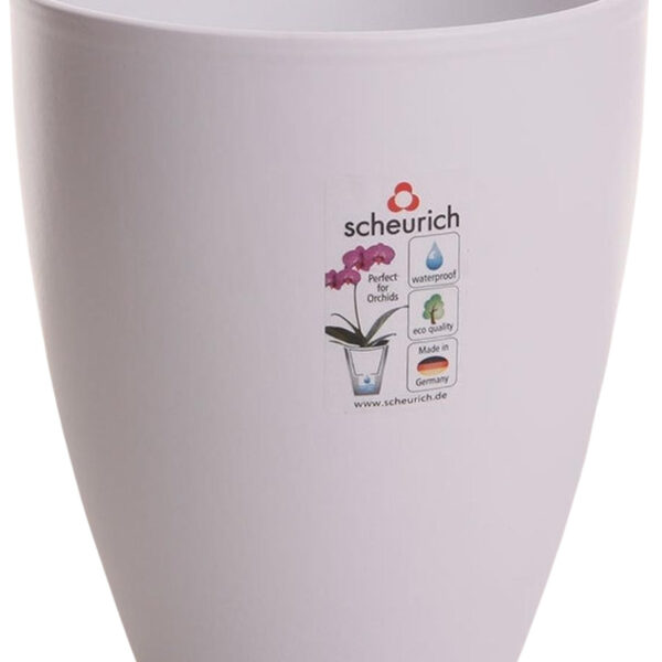 Obal orchidejový 620 Panna bílý mat 13 cm / v. 15 cm